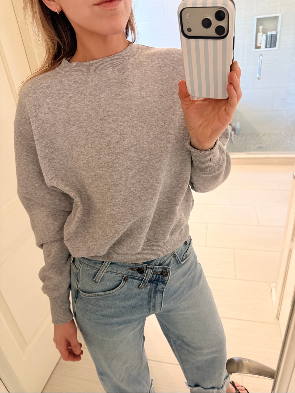 Grey Crewneck